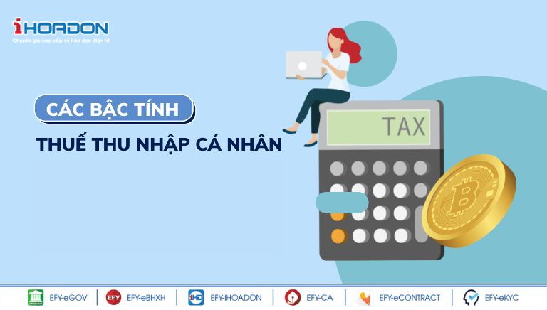 Cách tính và các bậc tính thuế thu nhập cá nhân 2023