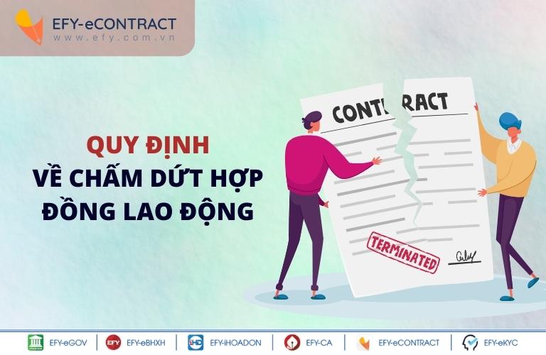 Quy định về chấm dứt hợp đồng lao động