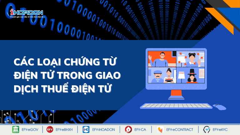 chứng từ điện tử trong giao dịch thuế điện tử