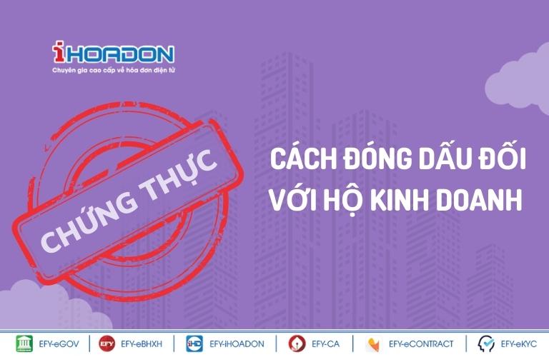 cách đóng dấu hộ kinh doanh