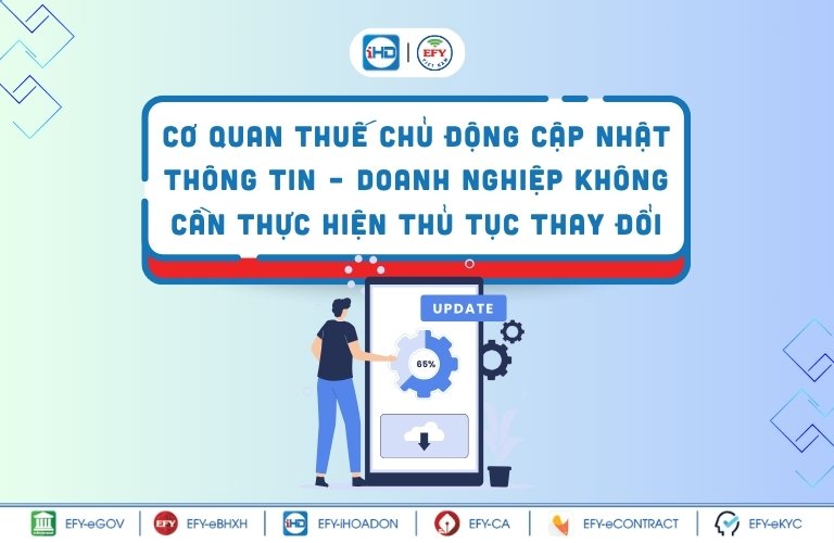 Điều chỉnh hóa đơn điện tử theo địa chỉ mới