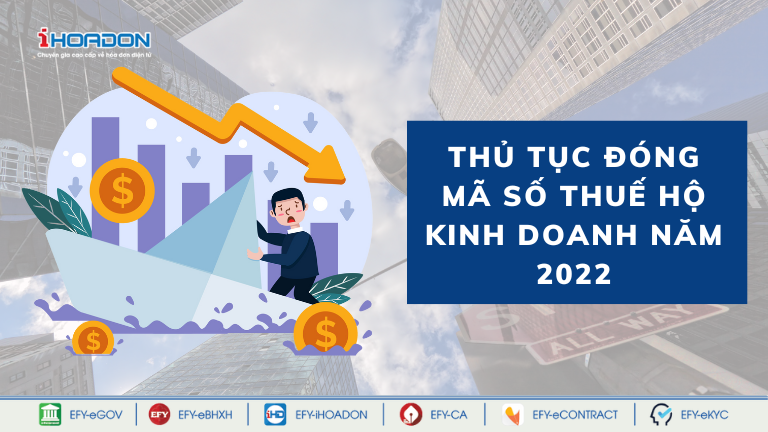 Thủ tục đóng mã số thuế hộ kinh doanh