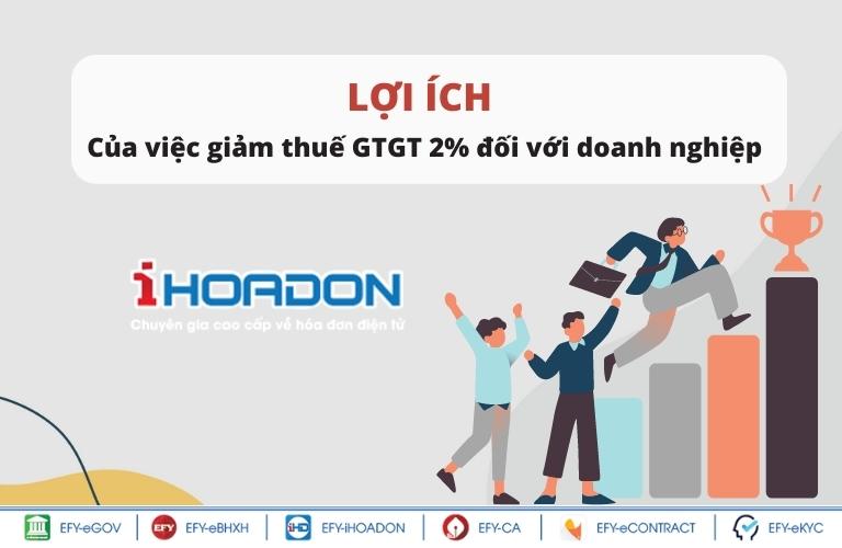 Lợi ích của việc giảm thuế GTGT 2% đối với doanh nghiệp