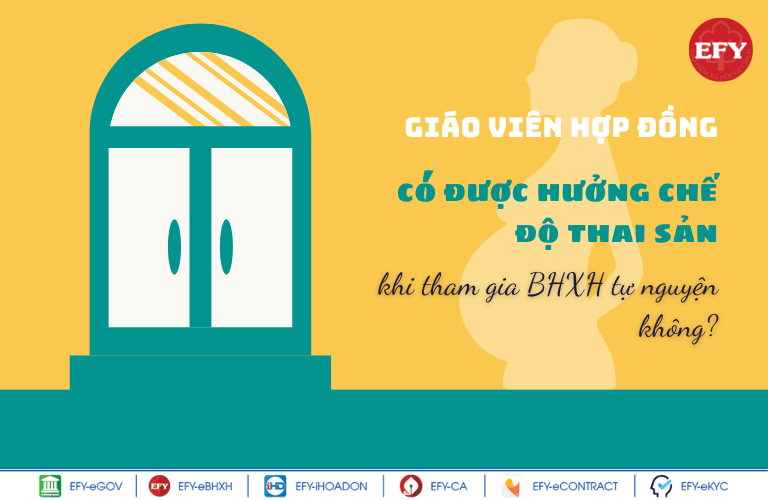 Giáo viên hợp đồng có được hưởng chế độ thai sản hay không?