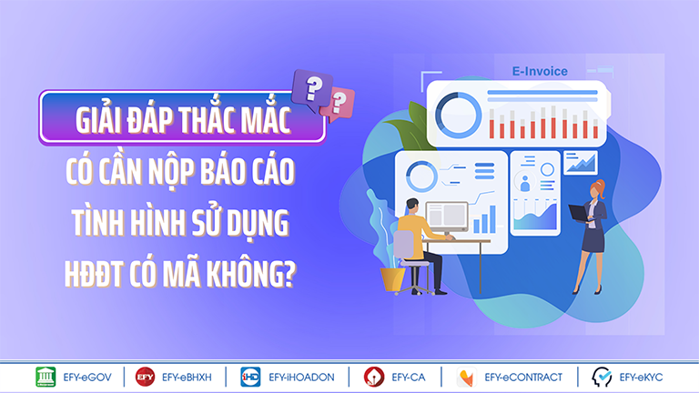  báo cáo tình hình sử dụng hóa đơn điện tử có mã