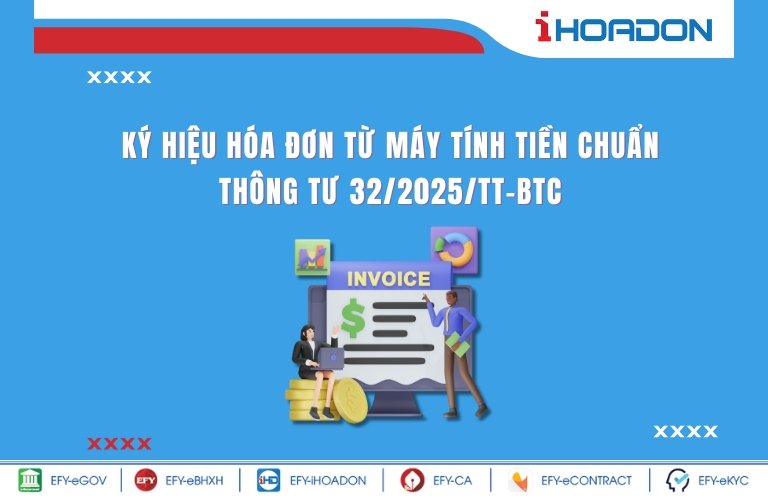 Hóa đơn điện tử từ máy tính tiền mới nhất 2025