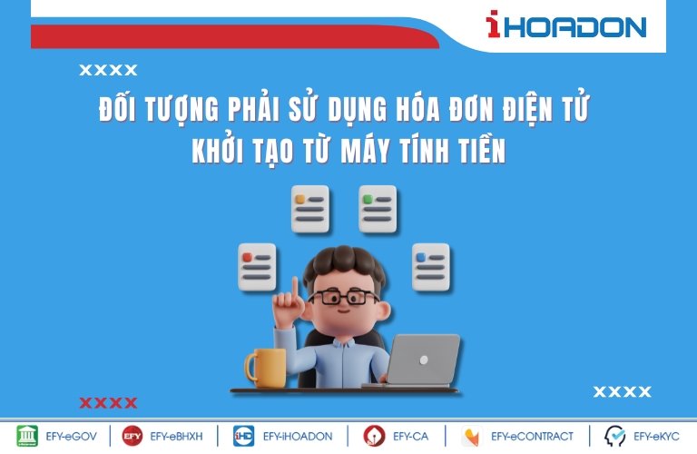 Hóa đơn điện tử từ máy tính tiền mới nhất 2025