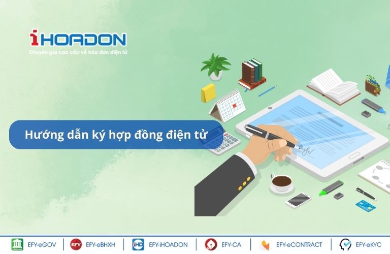 hướng dẫn ký hợp đồng điện tử