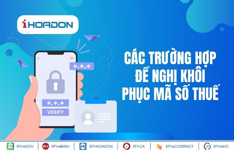 các trường hợp đề nghị khôi phục mst