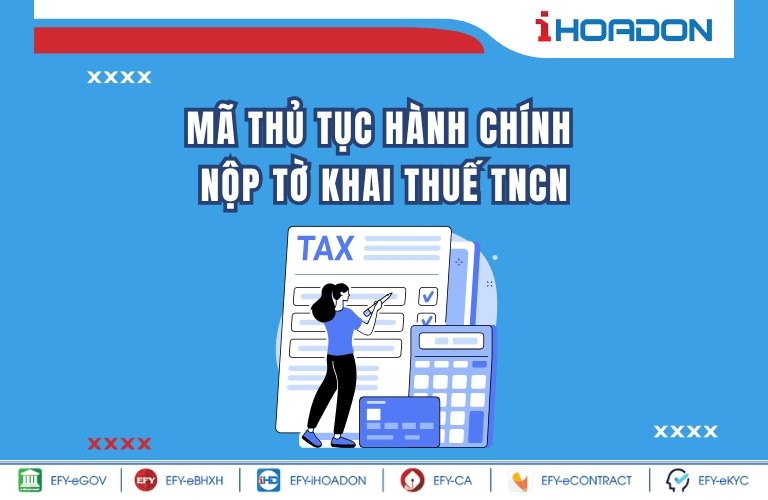 mã thủ tục hành chính khi nộp thuế