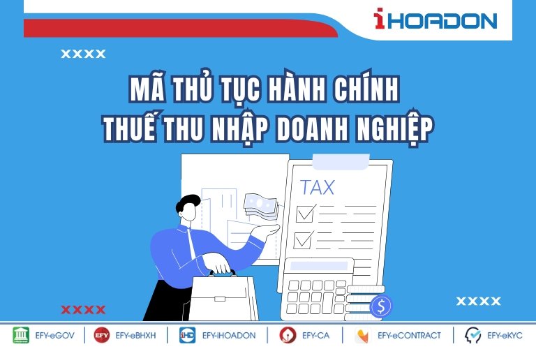 mã thủ tục hành chính khi nộp thuế