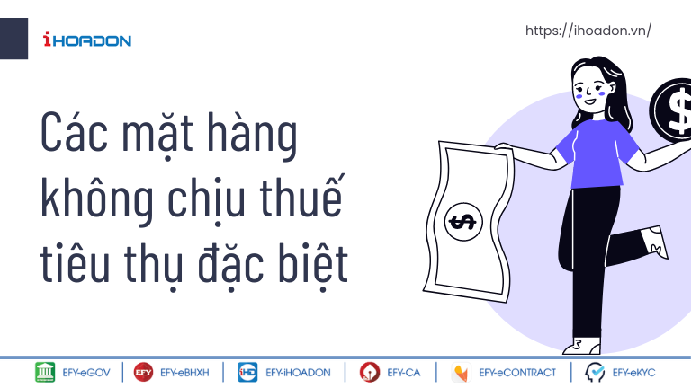 mặt hàng không chịu thuế