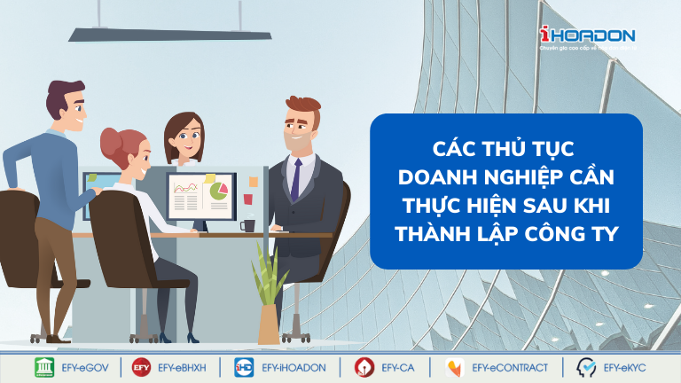 nghĩa vụ thuế sau khi thành lập doanh nghiệp