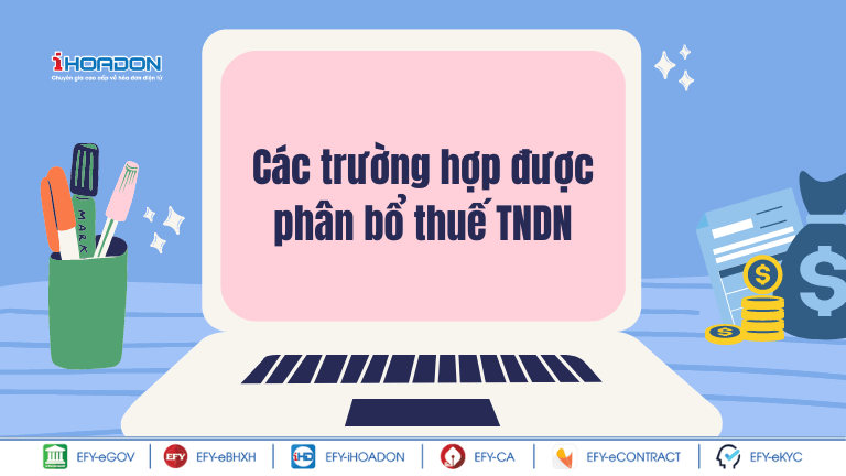 trường hợp được phân bổ thuế TNDN