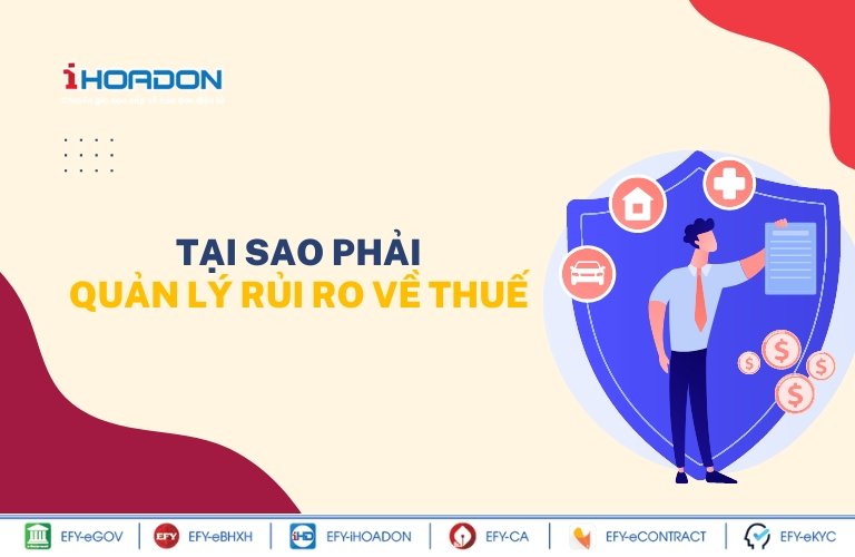 tại sao phải quản lý rủi ro về thuế