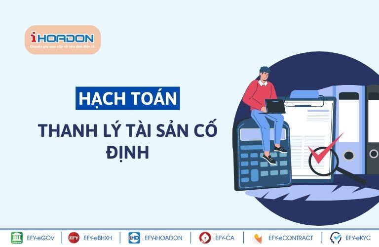 hạch toán thanh lý tscd