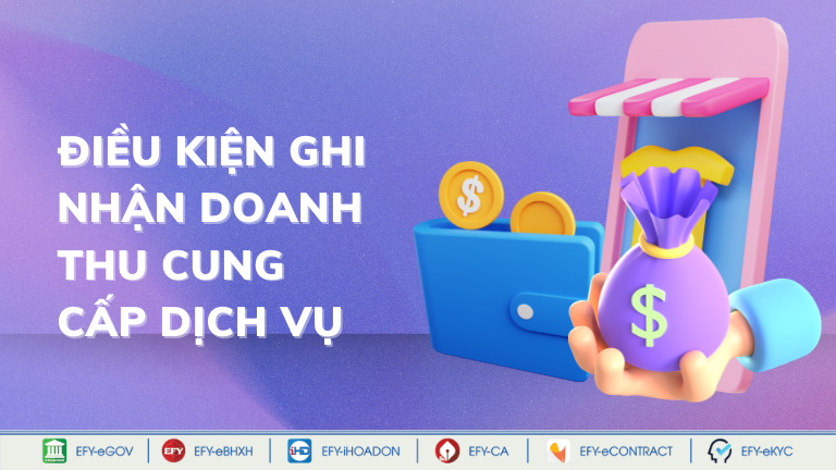  thời điểm ghi nhận doanh thu cung cấp dịch vụ