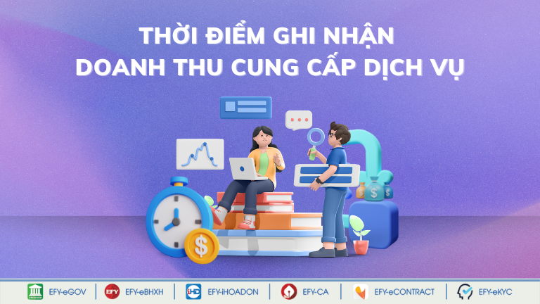  thời điểm ghi nhận doanh thu cung cấp dịch vụ