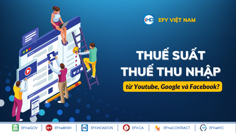  thuế TNCN từ Youtube, Google và Facebook