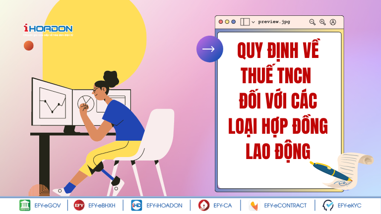 thuế TNCN đối với các loại hợp đồng lao động