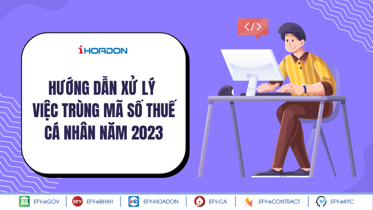 xử lý việc trùng mã số thuế cá nhân