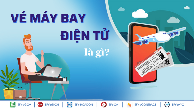 hóa đơn vé máy bay điện tử