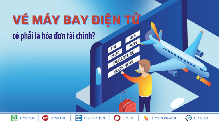 hóa đơn vé máy bay điện tử