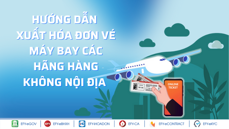 hóa đơn vé máy bay điện tử