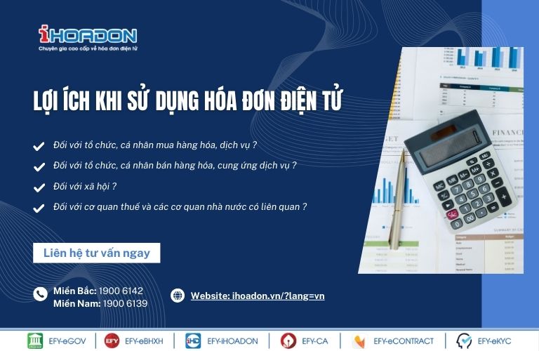 Lợi ích khi sử dụng hóa đơn điện tử
