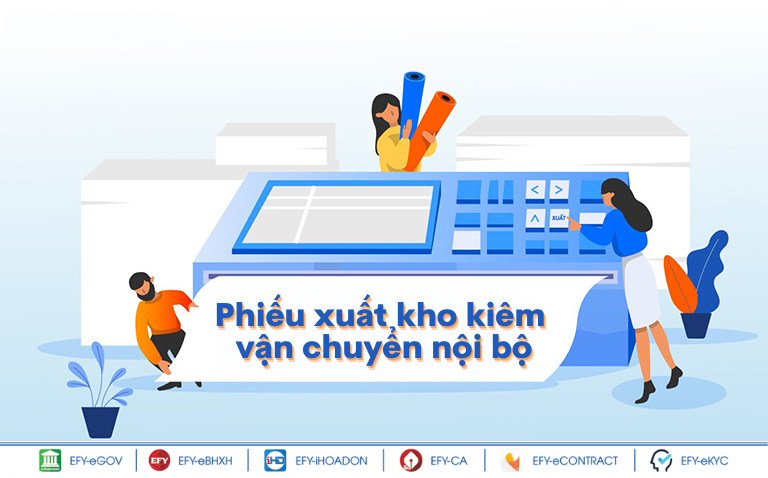 phiếu xuất kho kiêm vận chuyển nội bộ