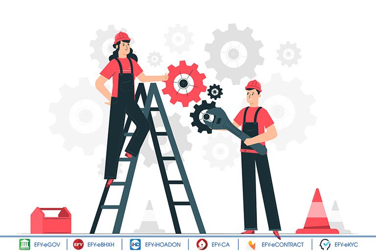 Trong trường hợp chưa khắc phục được sự cố, CQT có thể bán hóa đơn đặt in cho Người nộp thuế để sử dụng tạm thời.