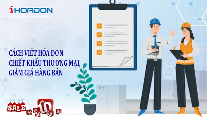 Cách viết hóa đơn giảm giá hàng bán