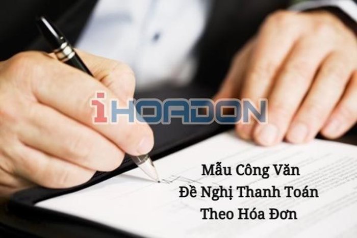 Công văn đề nghị thanh toán theo hóa đơn