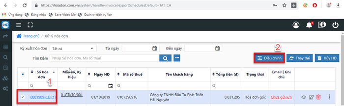 Hướng dẫn lập biên bản điều chỉnh sai nội dung