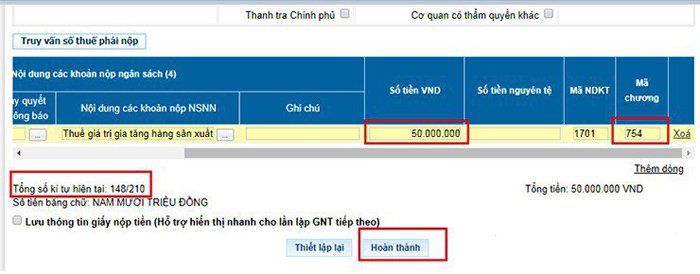 Hướng dẫn nộp thuế điện tử mới nhất