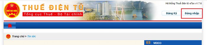 Hướng dẫn nộp thuế điện tử mới nhất