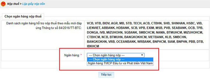 Hướng dẫn nộp thuế điện tử mới nhất