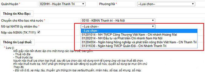 Hướng dẫn nộp thuế điện tử mới nhất