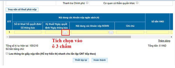 Hướng dẫn nộp thuế điện tử mới nhất