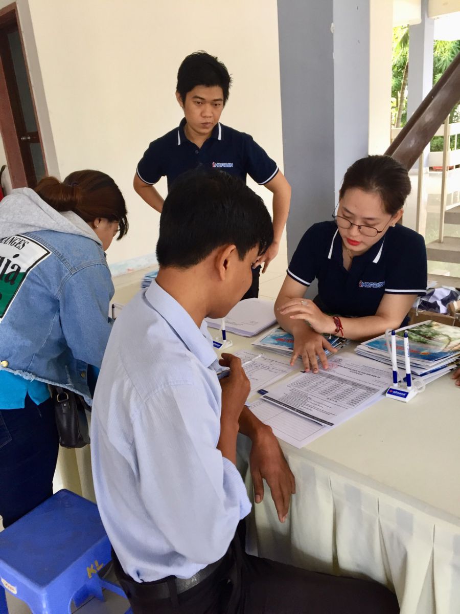 Cán bộ nhân viên EFY văn phòng miền Nam tại buổi tập huấn hóa đơn điện tử 