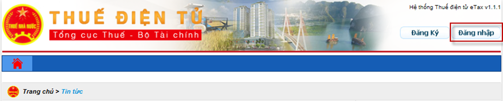 Nộp thông báo phát hành hóa đơn qua mạng