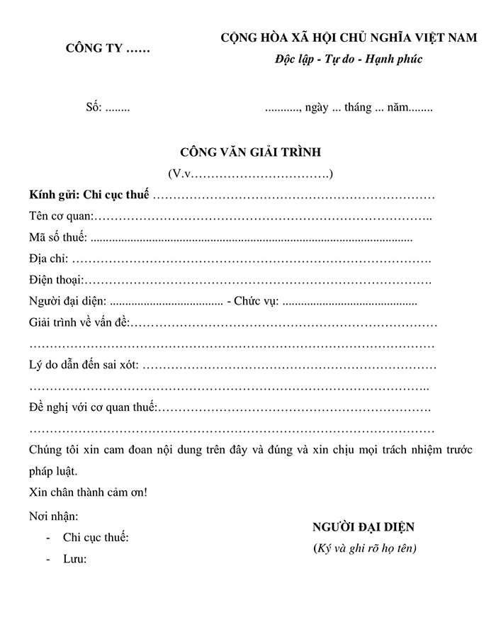 Công văn giải trình thuế của chúng tôi sẽ cung cấp cho bạn thông tin chi tiết về việc giải quyết các vấn đề liên quan đến thuế. Hãy xem hình ảnh để hiểu rõ hơn về cách thức của chúng tôi.