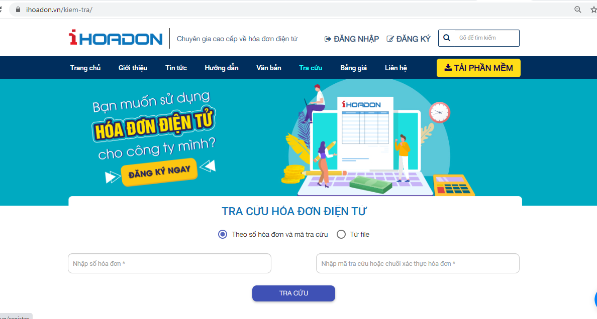 Quản lý và lưu trữ hóa đơn điện tử