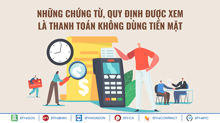 Chứng từ thanh toán không dùng tiền mặt