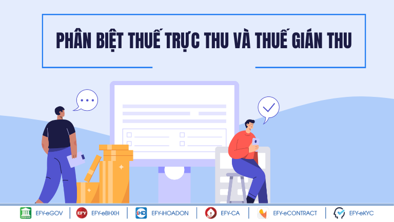 thuế trực thu và thuế gián thu