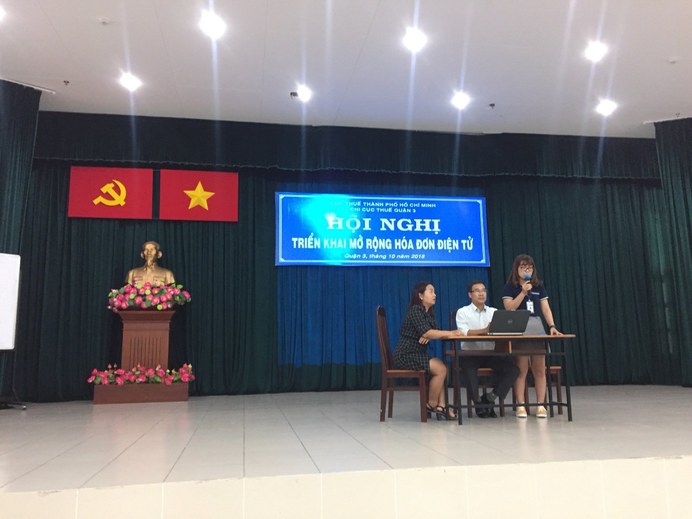 EFY Việt Nam tham dự hội nghị triển khai mở rộng hóa đơn điện tử tại Quận 3- TP Hồ Chí Minh- ảnh 1